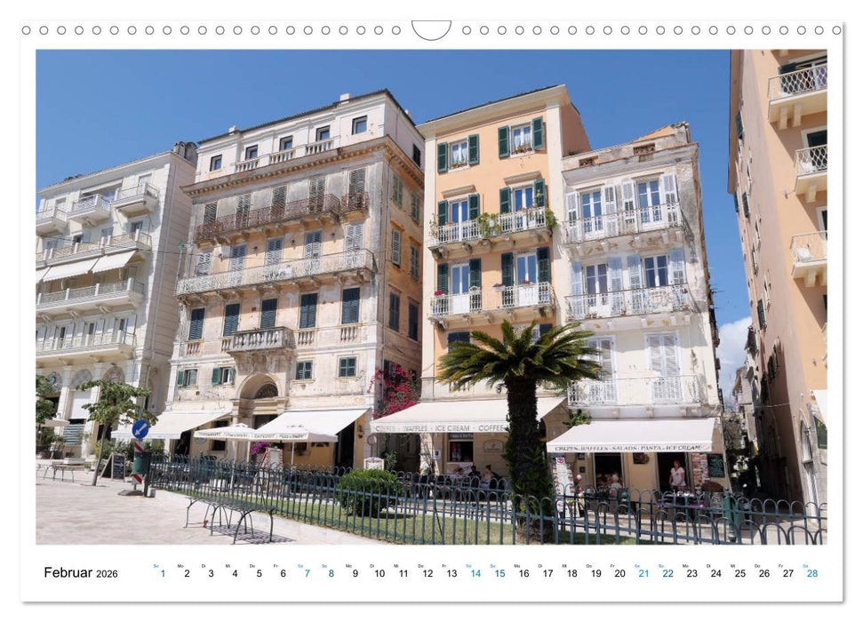 Korfu - Perle an der Adria. Natur, Kultur und Canal D'Amour (CALVENDO Wandkalender 2026)