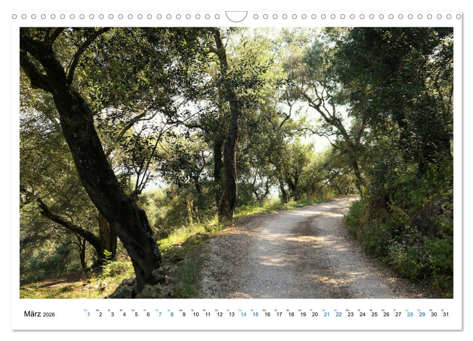 Korfu - Perle an der Adria. Natur, Kultur und Canal D'Amour (CALVENDO Wandkalender 2026)