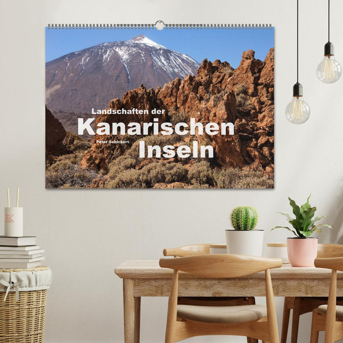 Landschaften der Kanarischen Inseln. (CALVENDO Wandkalender 2026)