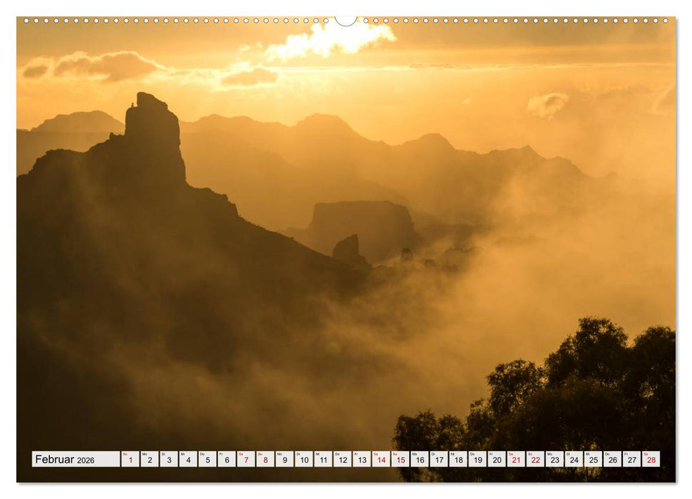 Landschaften der Kanarischen Inseln. (CALVENDO Wandkalender 2026)