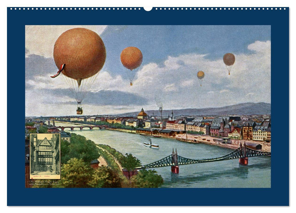 Historisches Frankfurt am Main von 1888 bis 1918 (CALVENDO Wandkalender 2026)