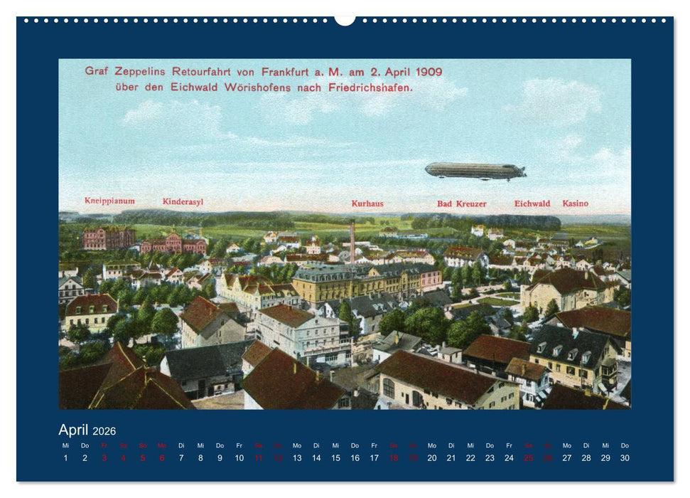 Historisches Frankfurt am Main von 1888 bis 1918 (CALVENDO Wandkalender 2026)