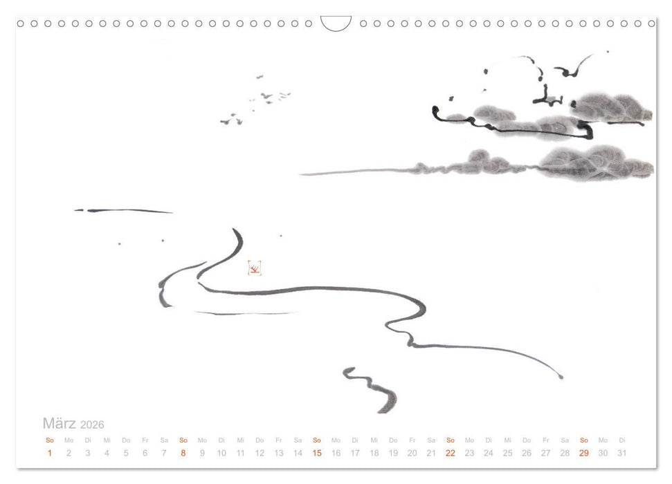 Simply Black and White/ Einfach Schwarz und Weiss - Kunst (CALVENDO Wandkalender 2026)