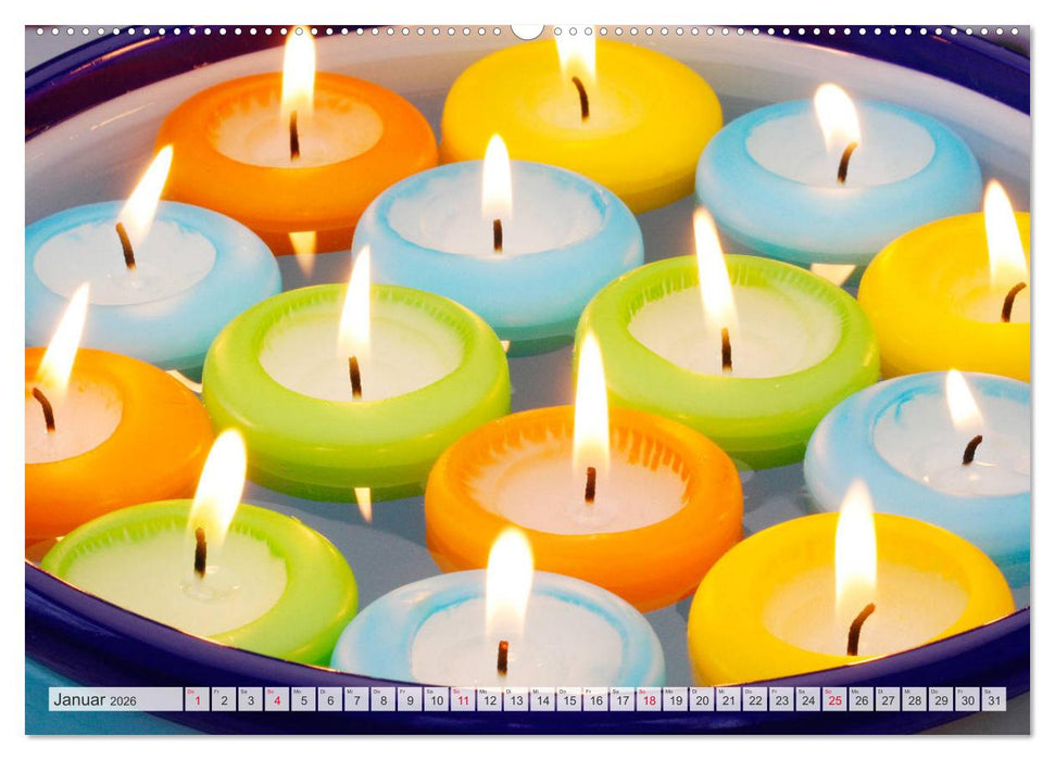 Kerzenlicht (CALVENDO Wandkalender 2026)