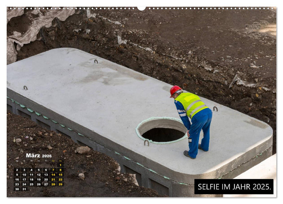 Humor in der Bauindustrie (CALVENDO Wandkalender 2026)
