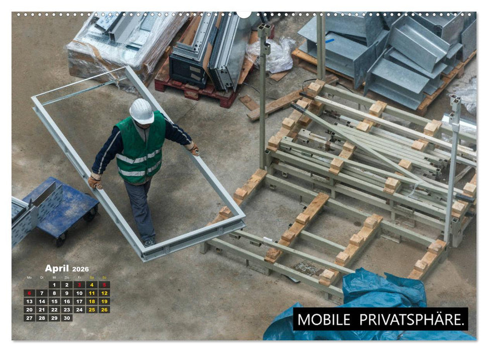 Humor in der Bauindustrie (CALVENDO Wandkalender 2026)