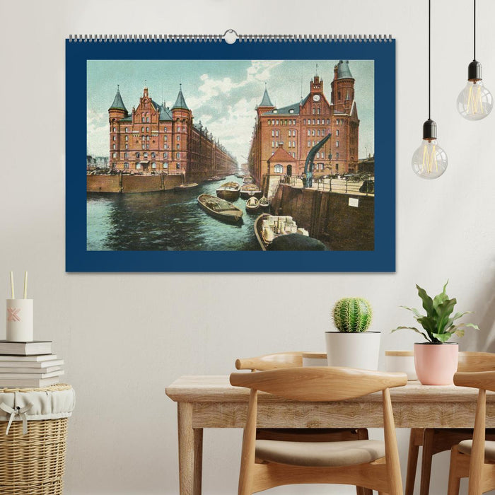 Lebendiges Hamburg von 1888 bis 1918 (CALVENDO Wandkalender 2026)