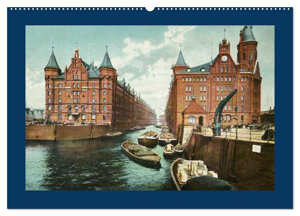 Lebendiges Hamburg von 1888 bis 1918 (CALVENDO Wandkalender 2026)