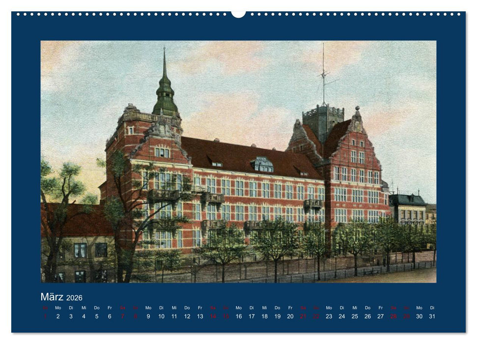 Lebendiges Hamburg von 1888 bis 1918 (CALVENDO Wandkalender 2026)
