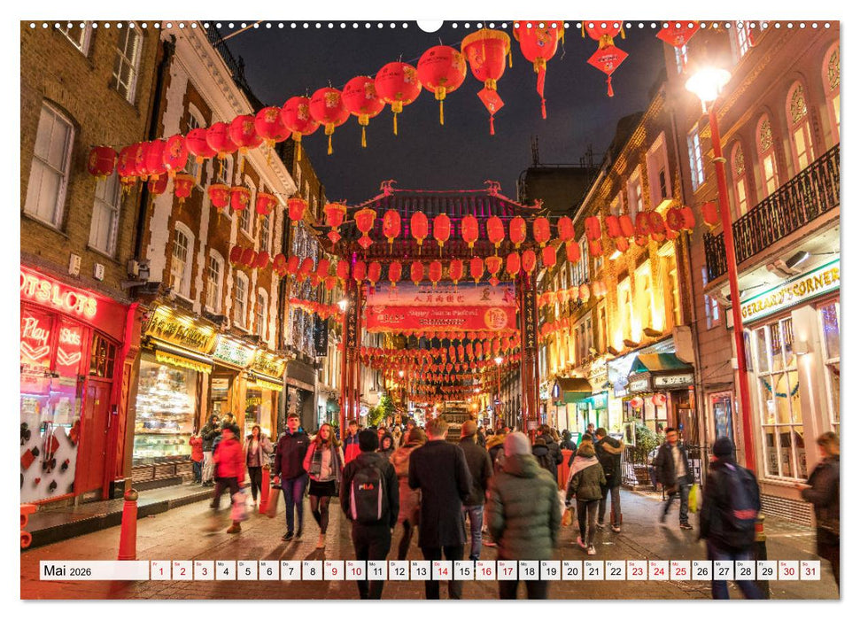 Großbritannien - London (CALVENDO Wandkalender 2026)