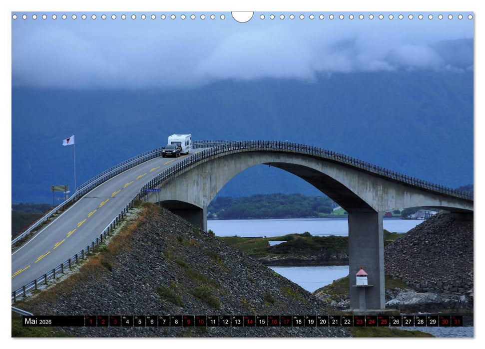 Norwegen - Schweden - Finnland (CALVENDO Wandkalender 2026)