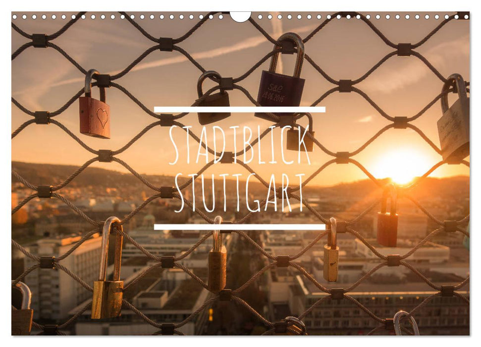 Stadtblick Stuttgart (CALVENDO Wandkalender 2026)