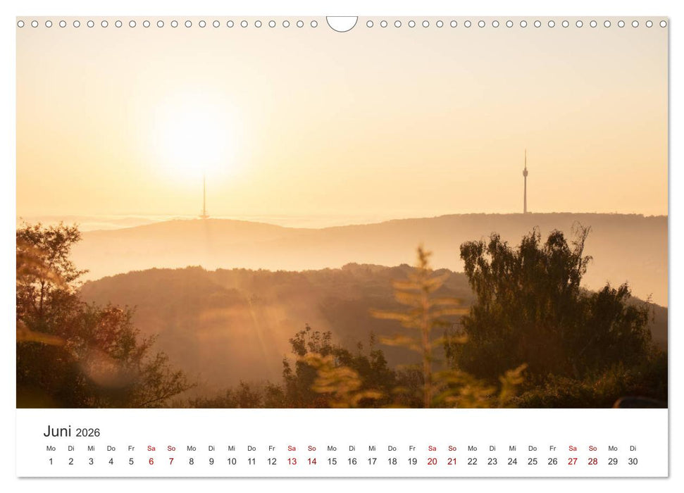 Stadtblick Stuttgart (CALVENDO Wandkalender 2026)