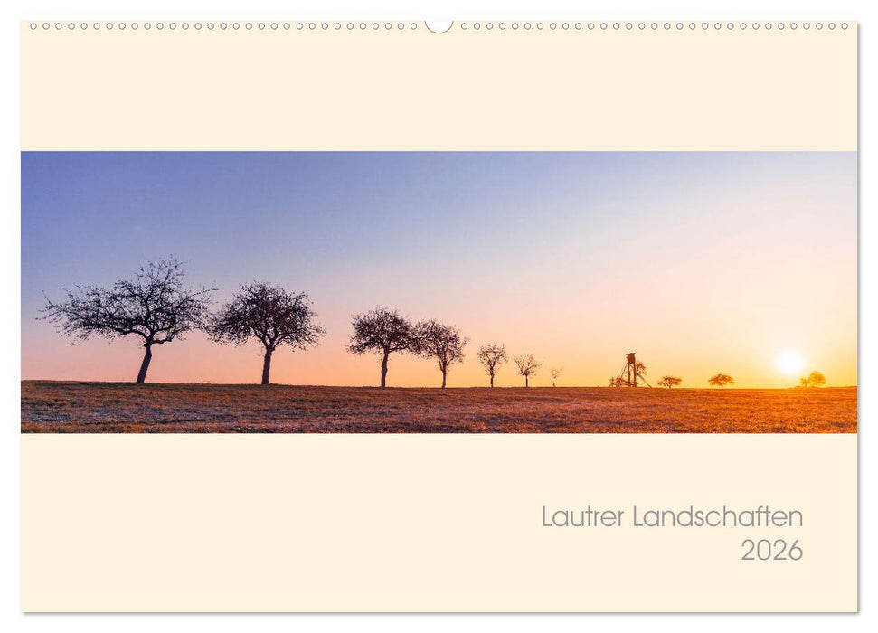 Lautrer Landschaften 2026 (CALVENDO Wandkalender 2026)