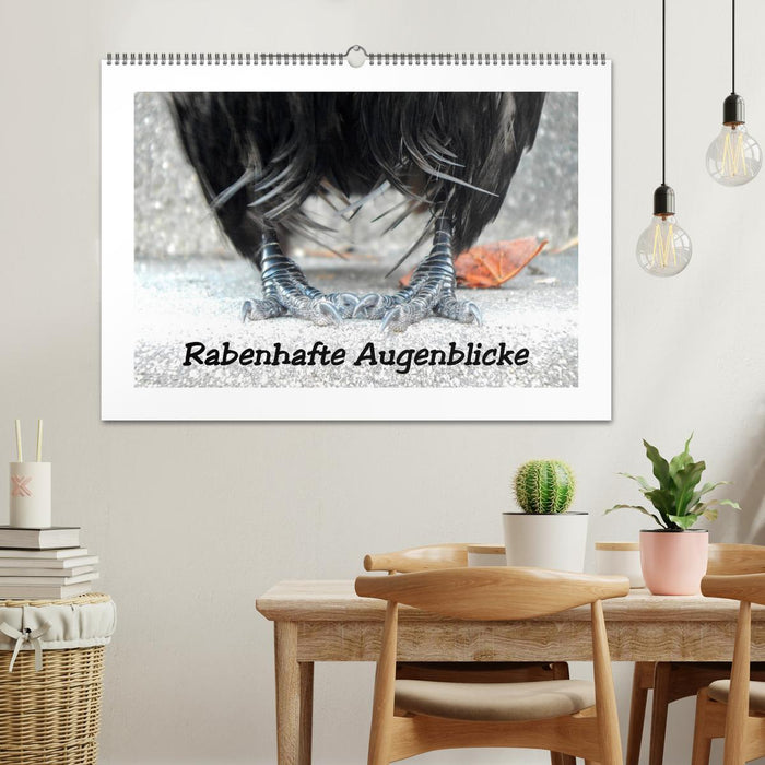 Rabenhafte Augenblicke (CALVENDO Wandkalender 2026)