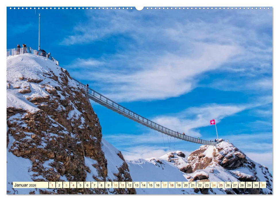 Hängebrücken - Nervenkitzel (CALVENDO Wandkalender 2026)