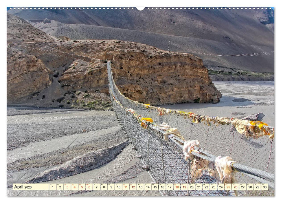 Hängebrücken - Nervenkitzel (CALVENDO Wandkalender 2026)