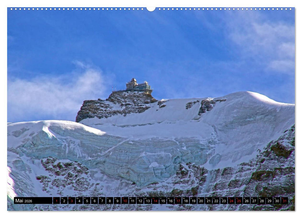Das Dreigestirn im Berner Oberland. Eiger, Mönch und Jungfrau (CALVENDO Wandkalender 2026)
