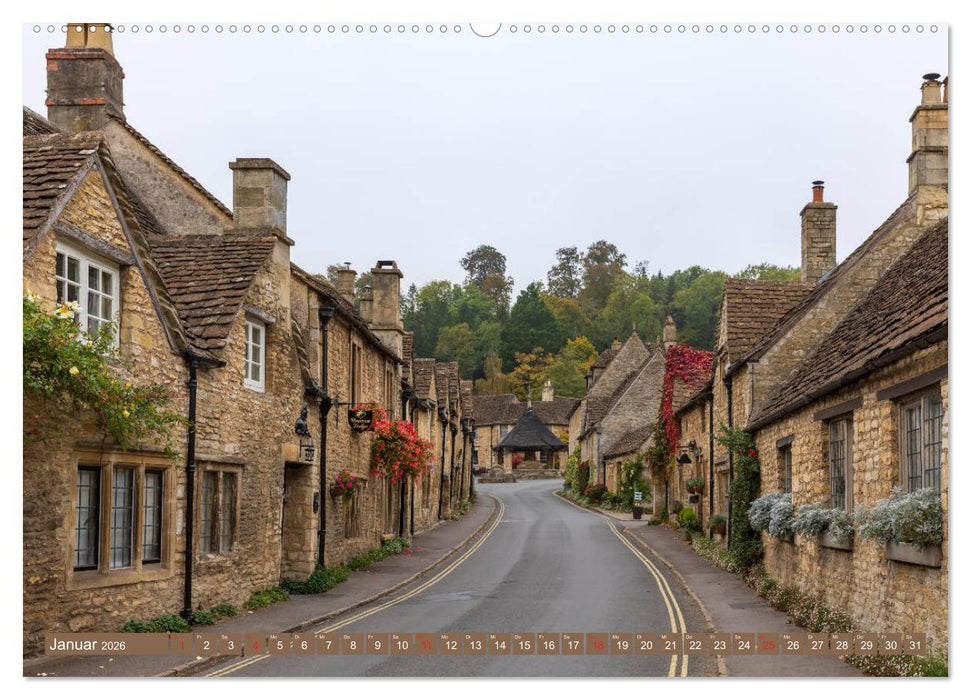 Bezauberndes Südengland (CALVENDO Wandkalender 2026)