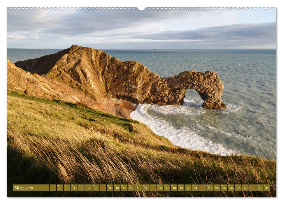 Bezauberndes Südengland (CALVENDO Wandkalender 2026)