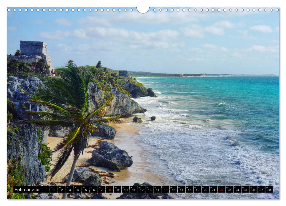 Mexiko - Kultur und Landschaft in Yucatán (CALVENDO Wandkalender 2026)