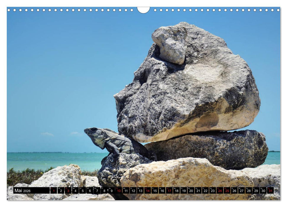Mexiko - Kultur und Landschaft in Yucatán (CALVENDO Wandkalender 2026)