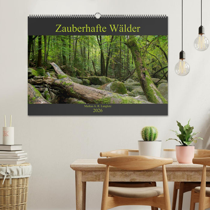 Zauberwelt Wald (CALVENDO Wandkalender 2026)
