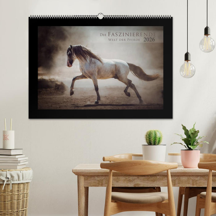 Die Faszinierende Welt der Pferde (CALVENDO Wandkalender 2026)