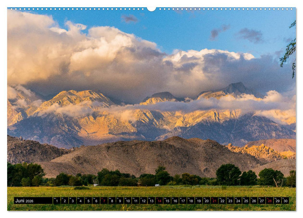 Entlang der Sierra Nevada (CALVENDO Wandkalender 2026)