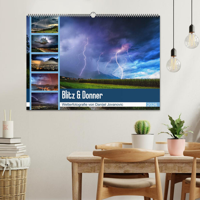 Blitz & Donner (CALVENDO Wandkalender 2026)