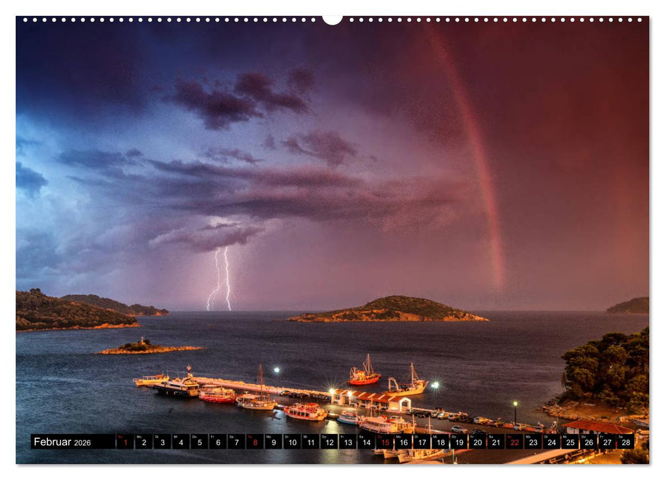 Blitz & Donner (CALVENDO Wandkalender 2026)