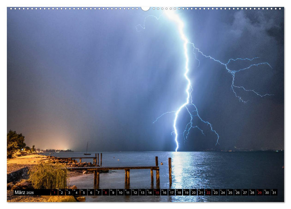 Blitz & Donner (CALVENDO Wandkalender 2026)