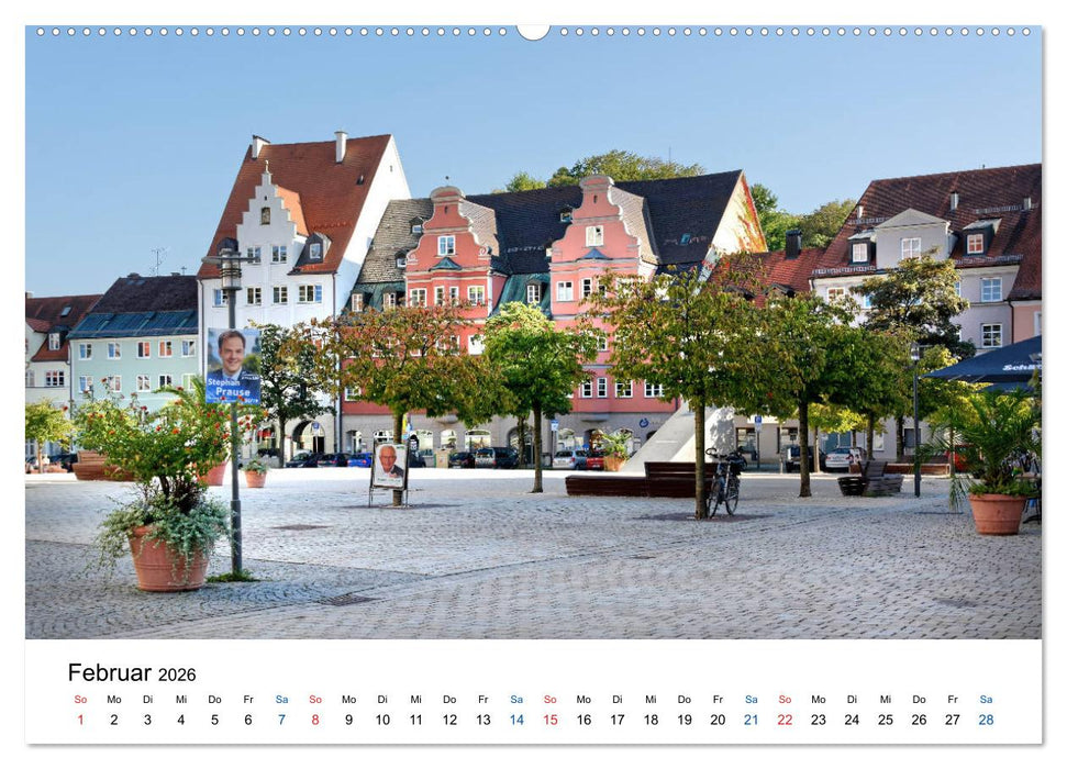 Kempten - Ansichtssache (CALVENDO Wandkalender 2026)