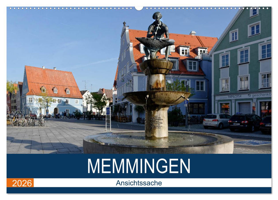 Memmingen - Ansichtssache (CALVENDO Wandkalender 2026)
