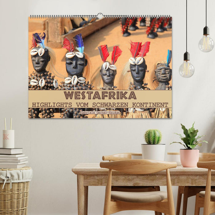 Westafrika, Highlights vom schwarzen Kontinent (CALVENDO Wandkalender 2026)