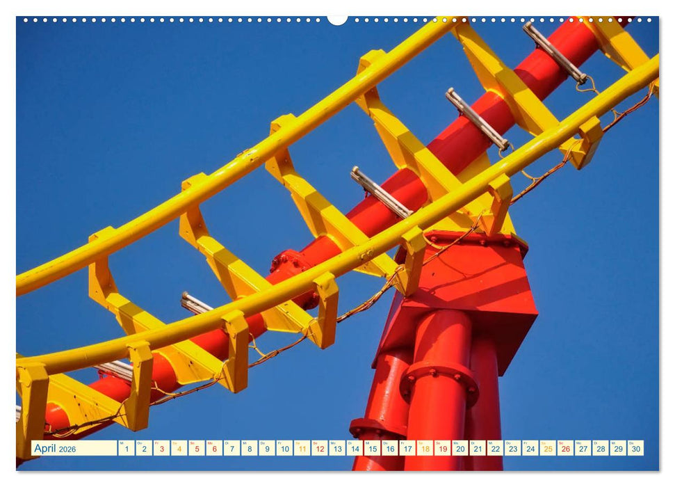 Achterbahn - extrem (CALVENDO Wandkalender 2026)