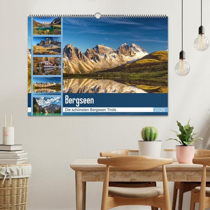 Tiroler Bergseen (CALVENDO Wandkalender 2026)