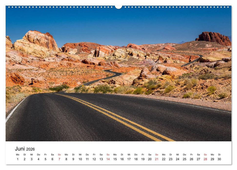 Südwesten der USA - Atemberaubende Landschaften (CALVENDO Wandkalender 2026)