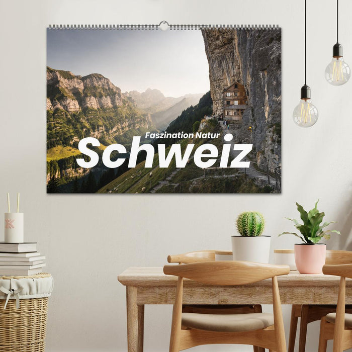 Schweiz - Faszination Natur (CALVENDO Wandkalender 2026)