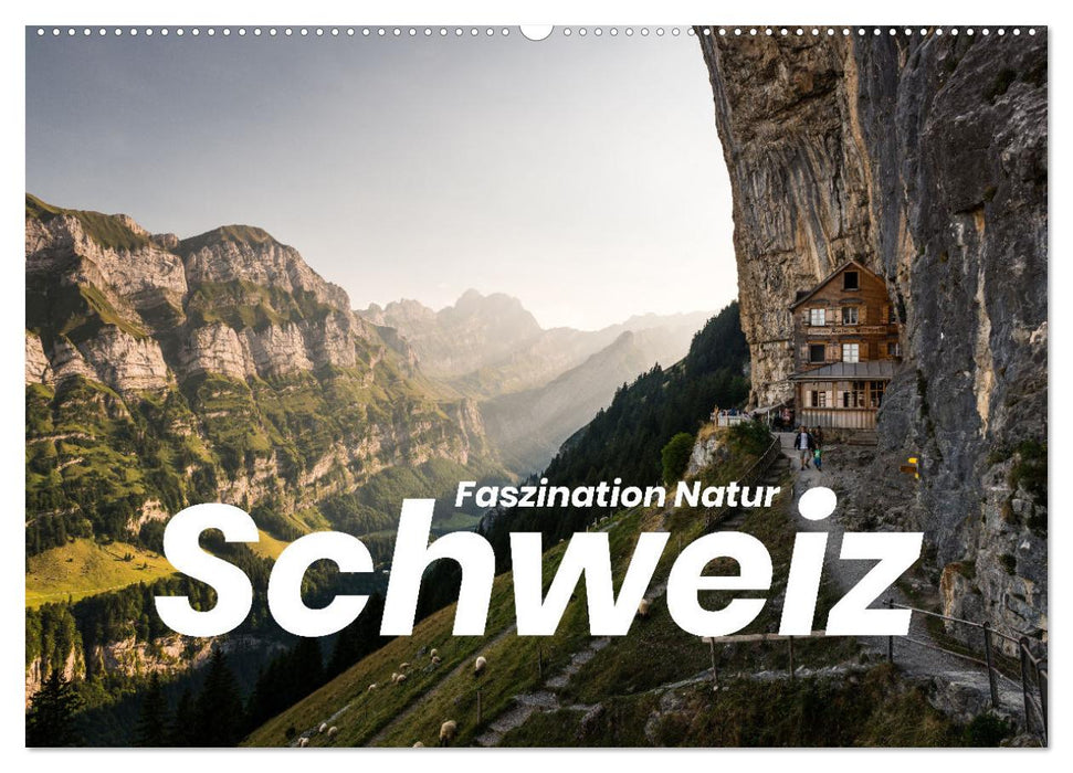 Schweiz - Faszination Natur (CALVENDO Wandkalender 2026)