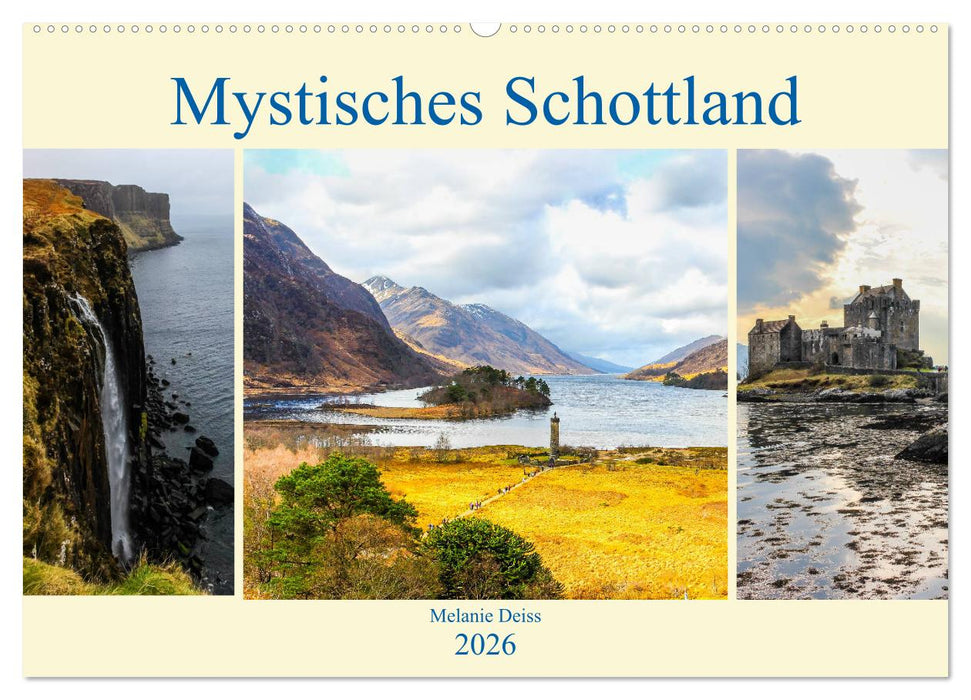 Mystisches Schottland (CALVENDO Wandkalender 2026)