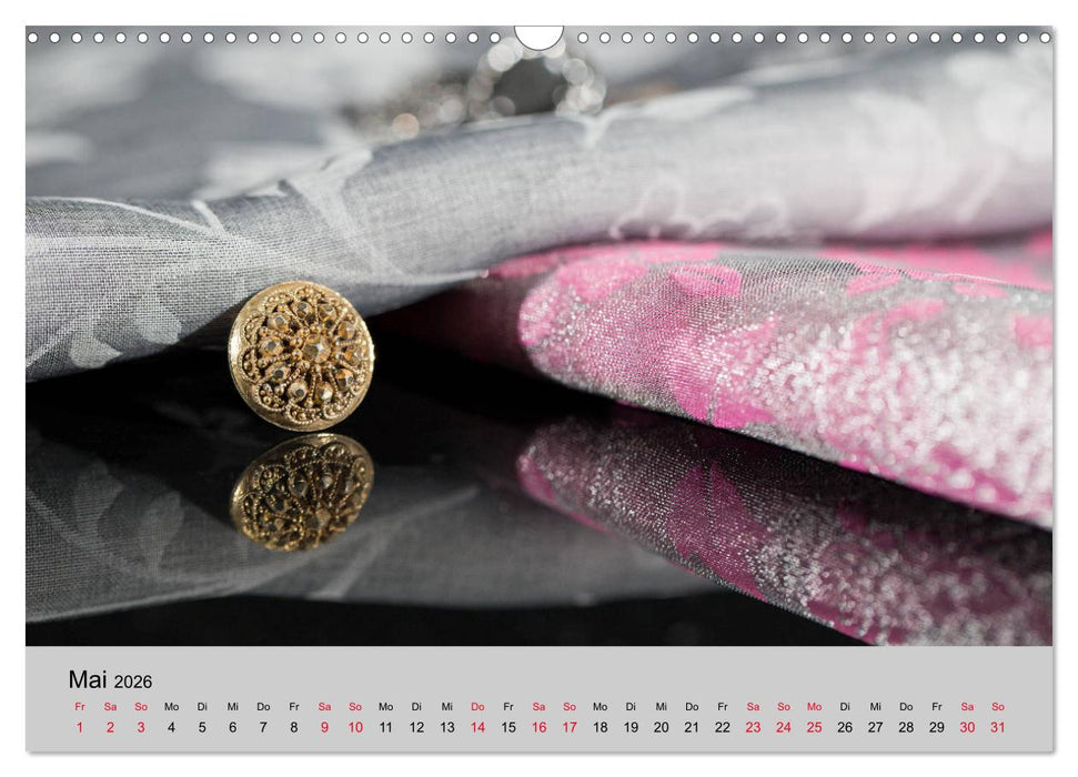 Faden, Nadel, Handarbeit. (CALVENDO Wandkalender 2026)