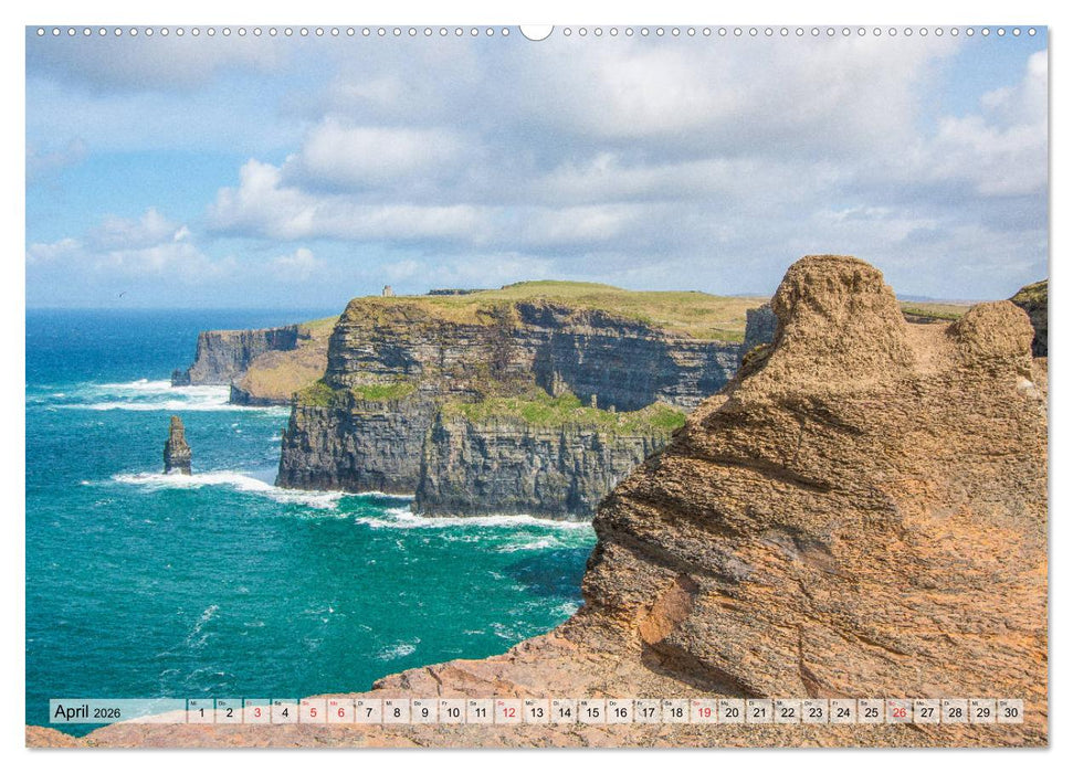 Irland - Eine Rundreise (CALVENDO Wandkalender 2026)