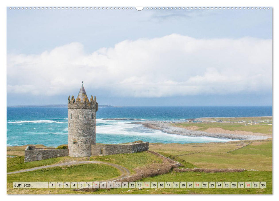 Irland - Eine Rundreise (CALVENDO Wandkalender 2026)