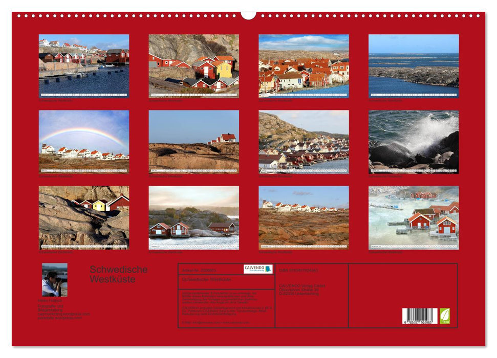 Schwedische Westküste (CALVENDO Wandkalender 2026)