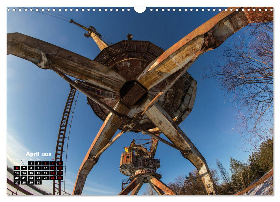 Verlassene Orte - Lost Places (CALVENDO Wandkalender 2026)