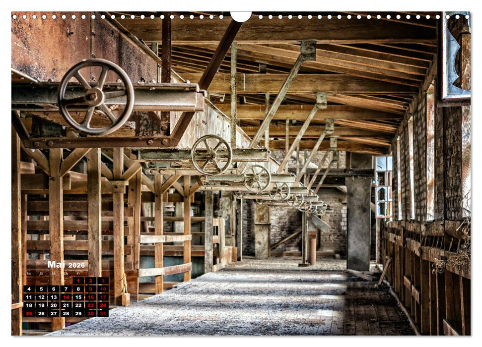 Verlassene Orte - Lost Places (CALVENDO Wandkalender 2026)