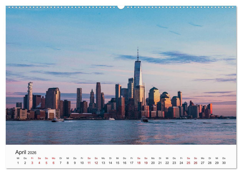 Traumstadt New York (CALVENDO Wandkalender 2026)
