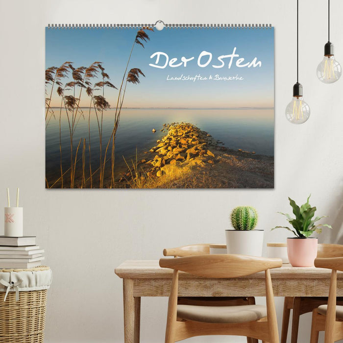 Der Osten, Landschaften und Bauwerke (CALVENDO Wandkalender 2026)
