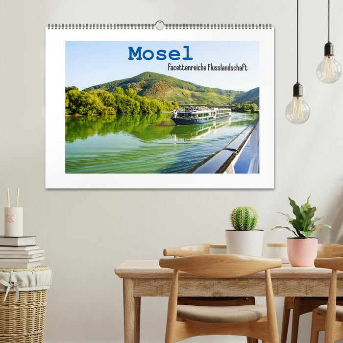 Mosel - facettenreiche Flusslandschaft (CALVENDO Wandkalender 2026)